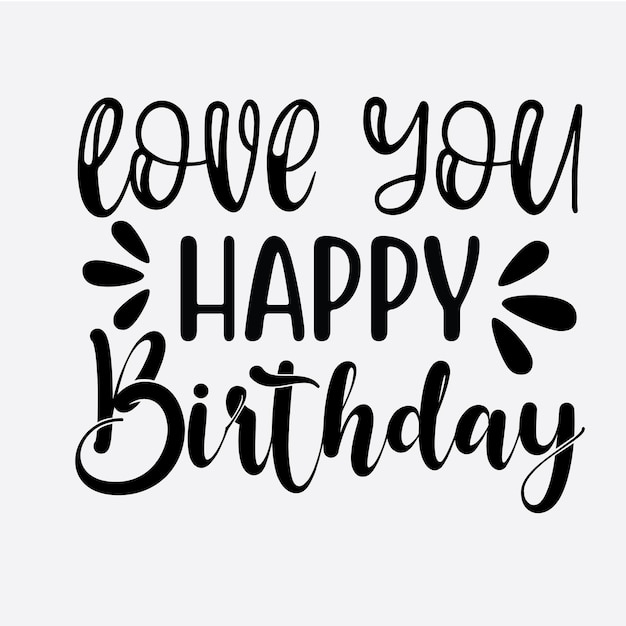 birthday svg t shirt design