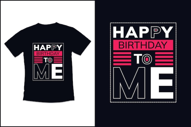 생일 소녀 또는 소년을 위한 생일 Tshirt 디자인