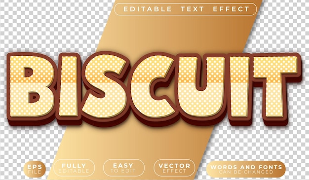 Biscuit Cake Butter Sugar Volledig bewerkbaar vectortekstbestand