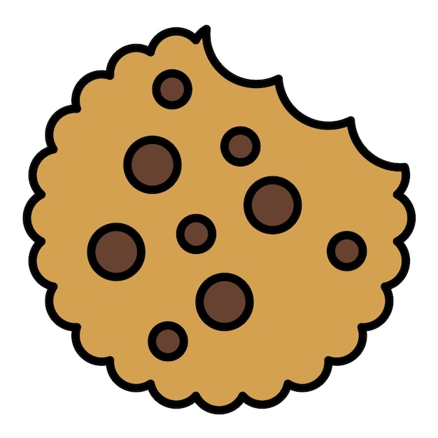 Biscuit Flat Illustration