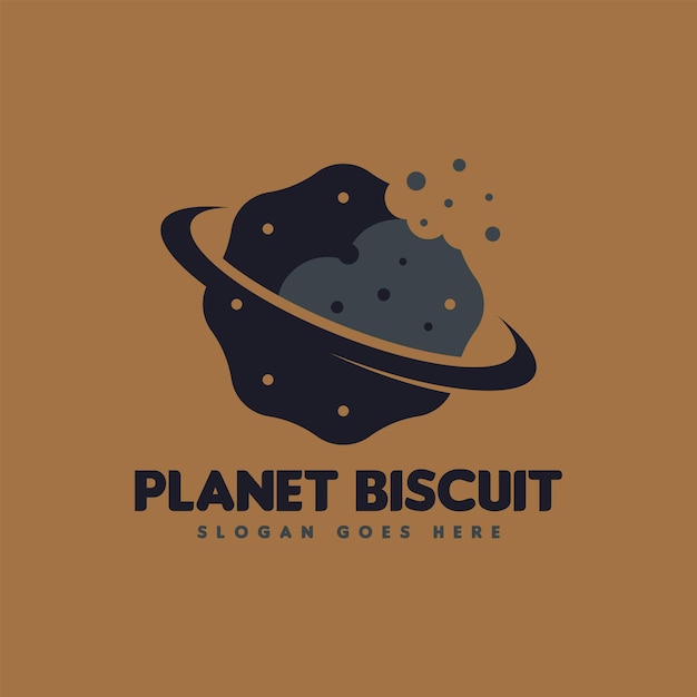 Vector biscuit logo design concept vector snack logo design concept for business