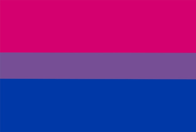Vector bisexual flag