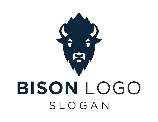 bison logo design