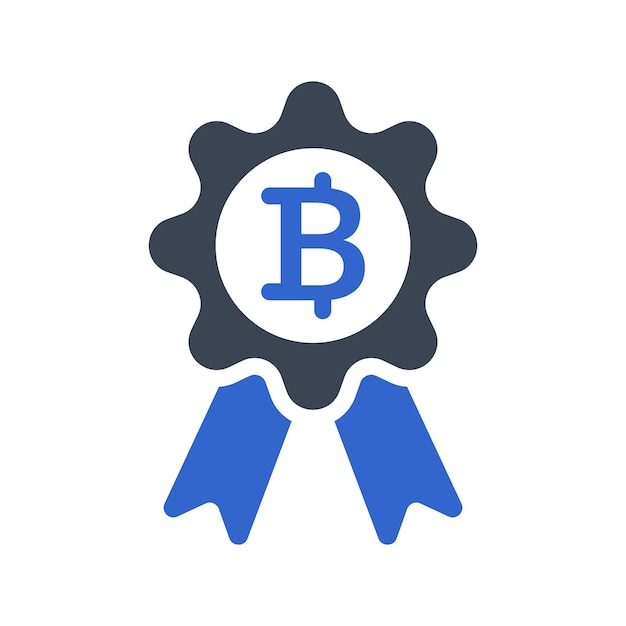 ビットコインのバッジアイコン