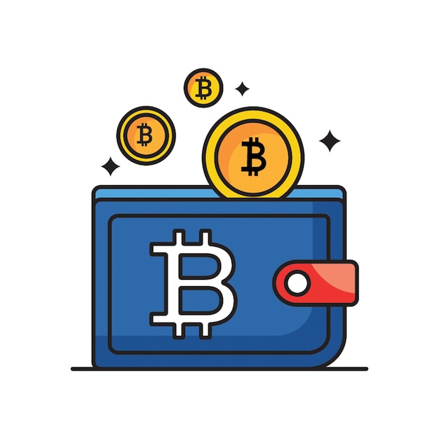Икона значка биткойна