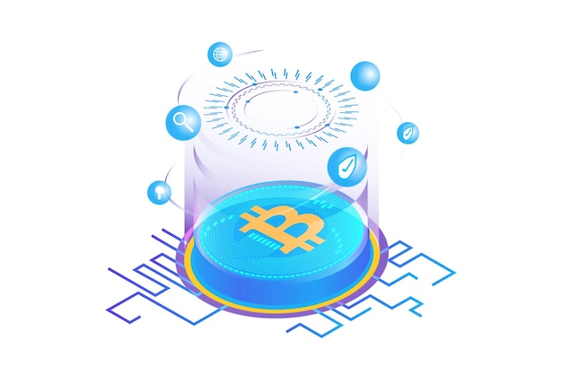 ビットコイン暗号通貨等尺性