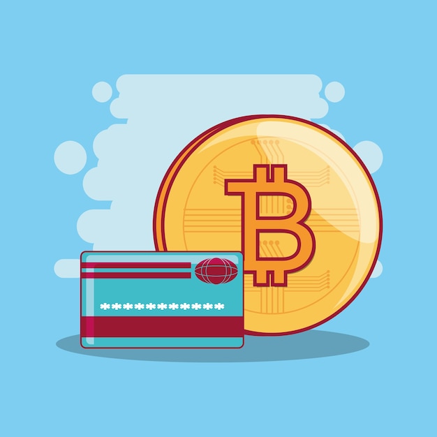 Bitcoin cryptocurrency ontwerp