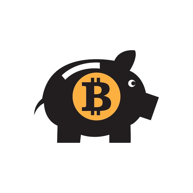 Vector bitcoin icon vector illustration design