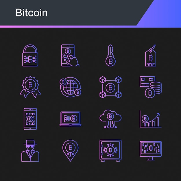 Bitcoin icons