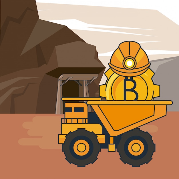 Bitcoin mining cartoons