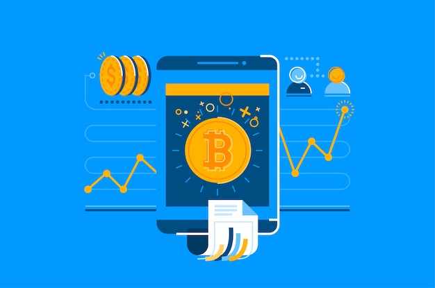 Bitcoin mobiele transactie