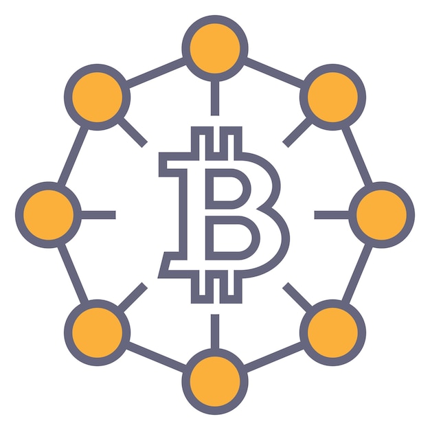 Bitcoin overzichtssymbool