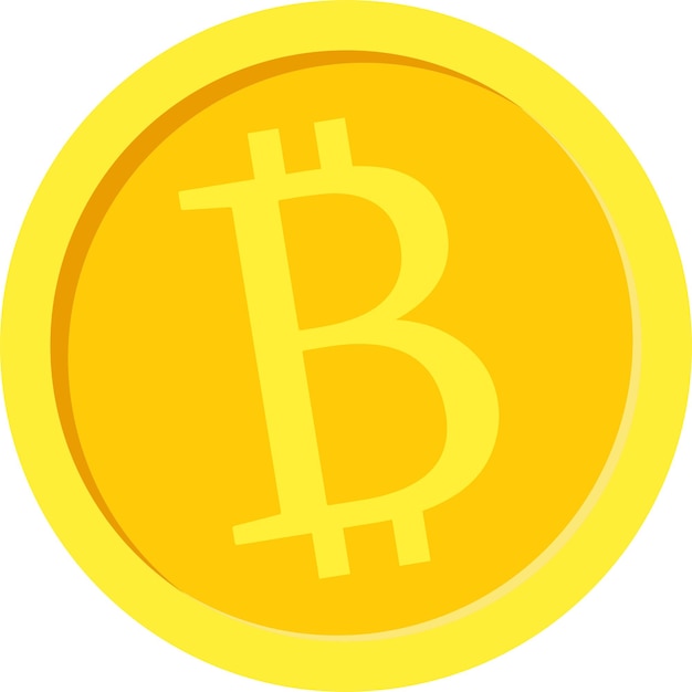 Bitcoin-pictogram Criptocurrency-symbool