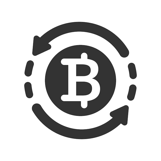 ビットコインの返金アイコン