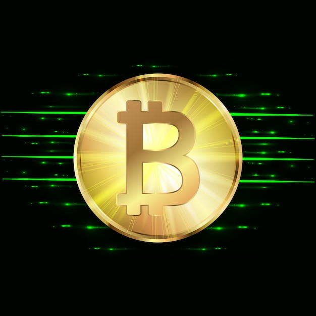 Bitcoin symbol icon Crypto payment