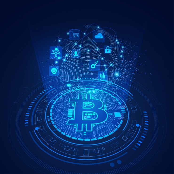 Vector bitcoin-technologie