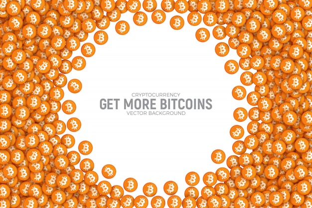 Bitcoin Vector abstracte conceptuele illustratie