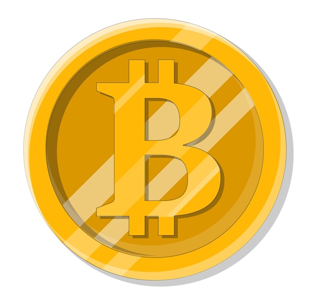 Bitcoin Vector Icon