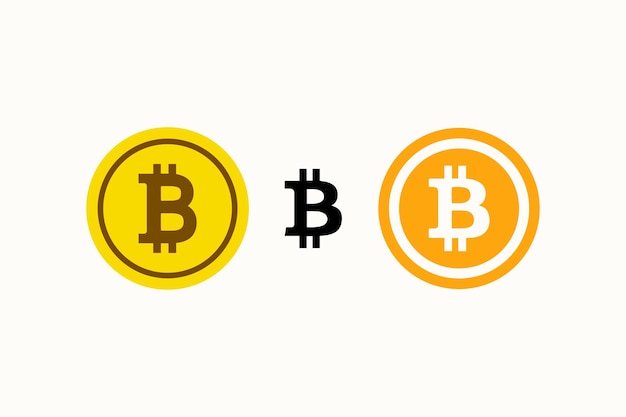 Vector bitcoins icons