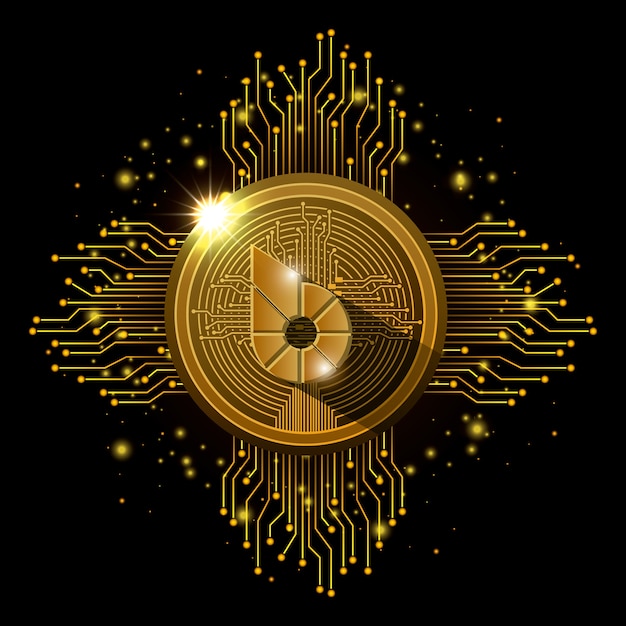 bitsharesマイニングセットアイコンベクトルイラストデザイン
