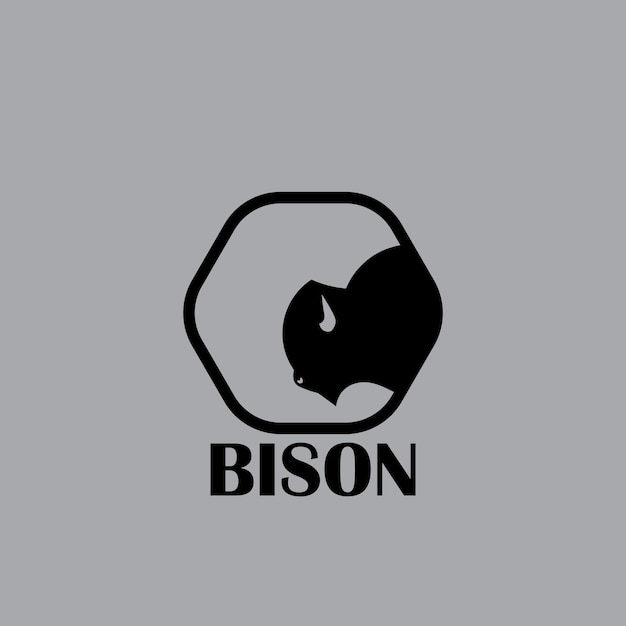 bizon hoofd logo