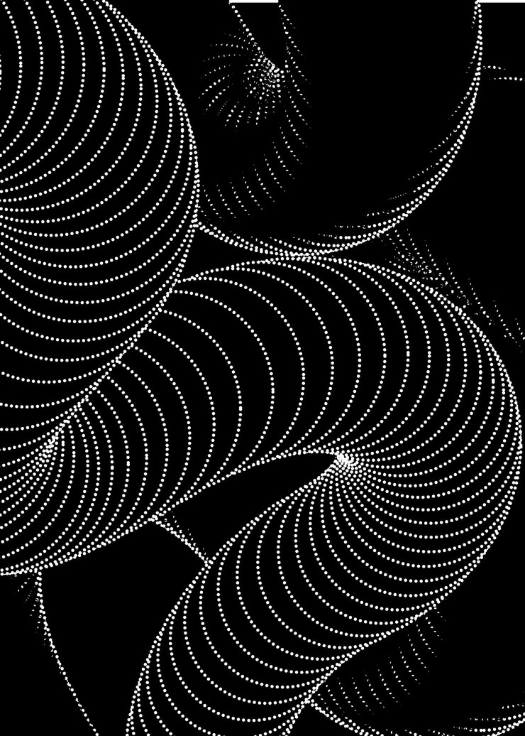 Vector black abstract background circle gradient