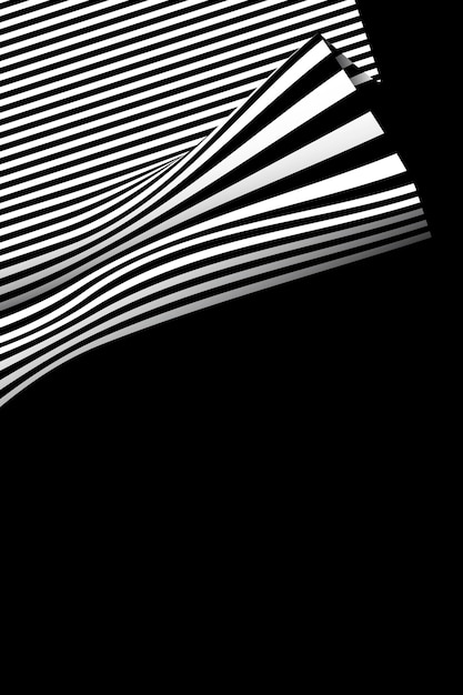 Black abstract background design vector