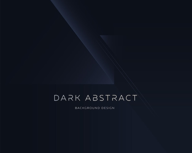 Vector black abstract background design