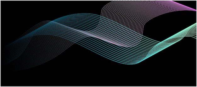 black abstract background design