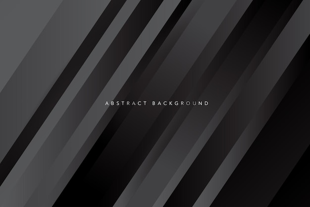 Vector black abstract background illustration with dark geometric graphic concept