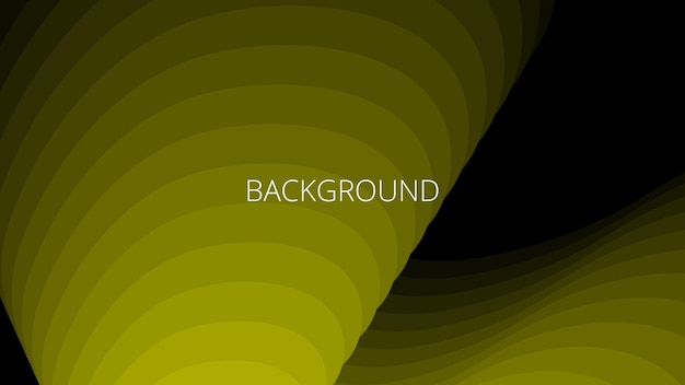 Black abstract background with yellow striped texture modern geometric pattern