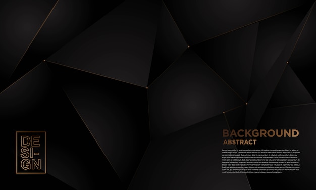 Black Abstract Background