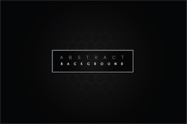 Vector black abstract background