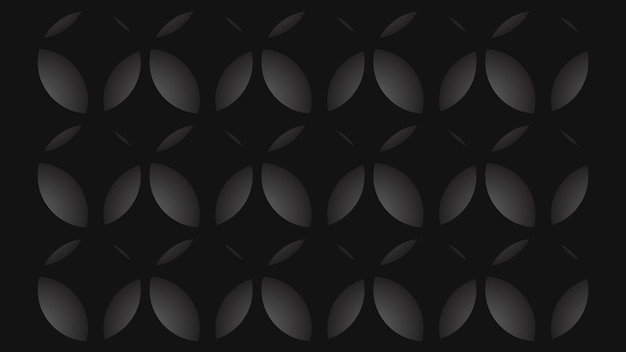 Vector black abstract lines background