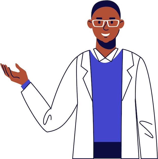 Black African American Male Doctor