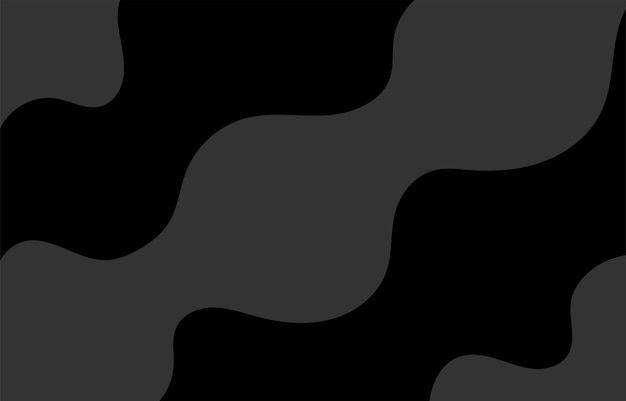 Black Alternating Wave Background