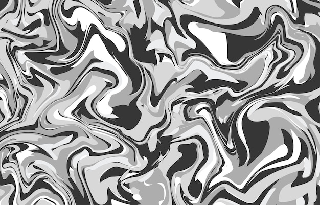 Черно-белый мраморный абстрактный вектор фона. дизайн обоев под мрамор.