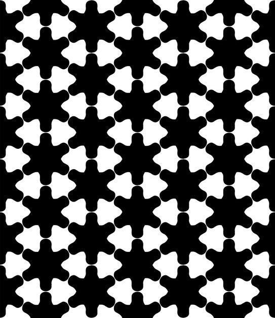 Черно-белый бесперебойный абстрактный рисунок фон и фон серый декоративный дизайн