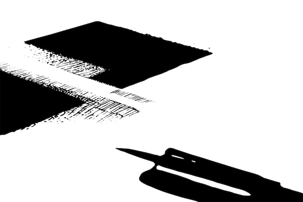ベクトル 黒と白のテクスチャー - 白の背景に黒のテクスチャ - ベクトルイラスト - 背景テクスチャー