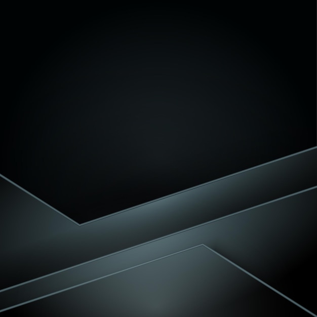 Black background. dark background with geometric shapes