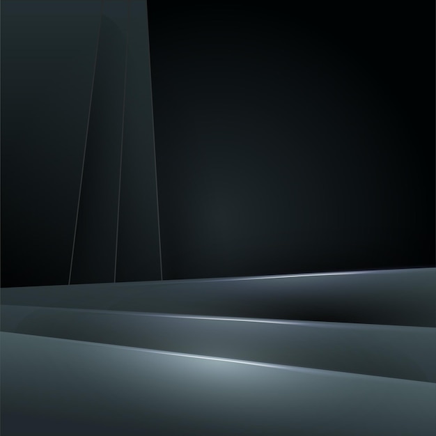 Vector black background. dark striped background