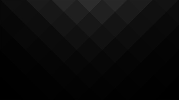 Vector black background polygonal shapes background