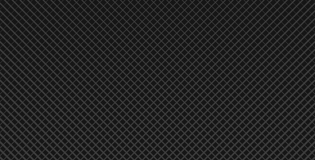 A black background with a grid of diamond shapes.