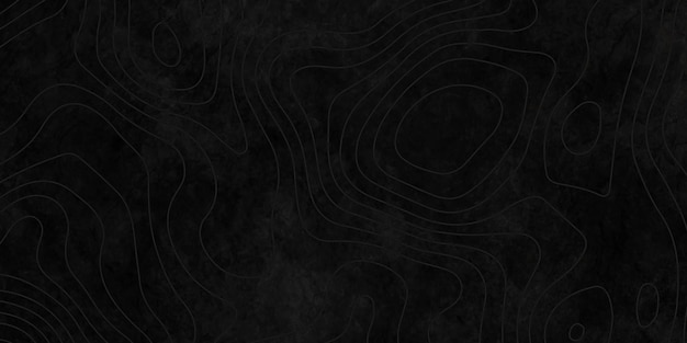 a black background with a spiral pattern of black and white lines