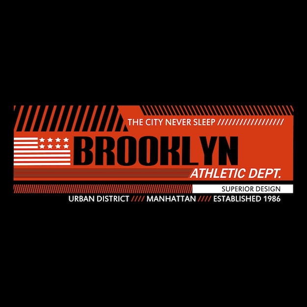 A black background with the word brooklyn on it