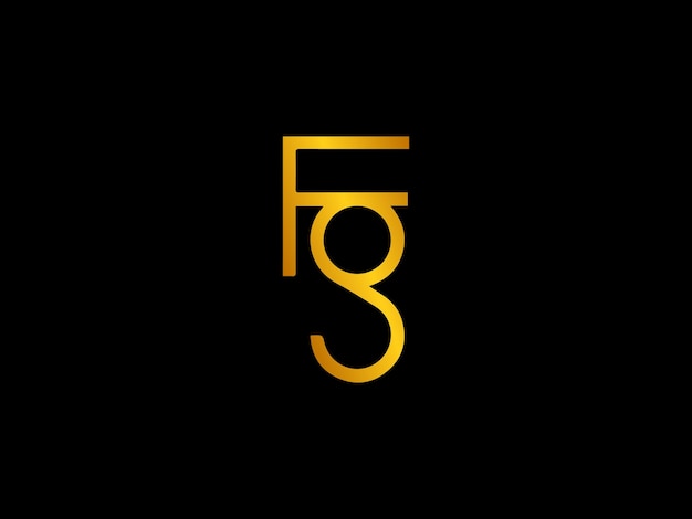 A black background with a yellow fg logo