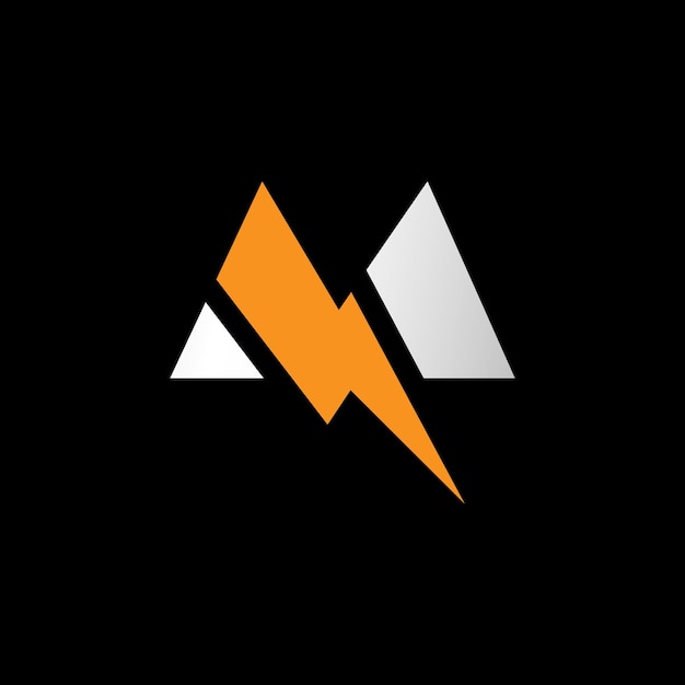 A black background with a yellow lightning bolt and a logo for a company called a's'a '