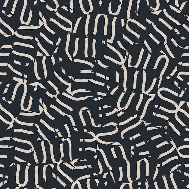 Premium Vector | Black and beige pattern