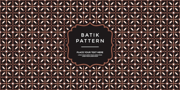 A black and brown background with a pattern that says batk pattern.