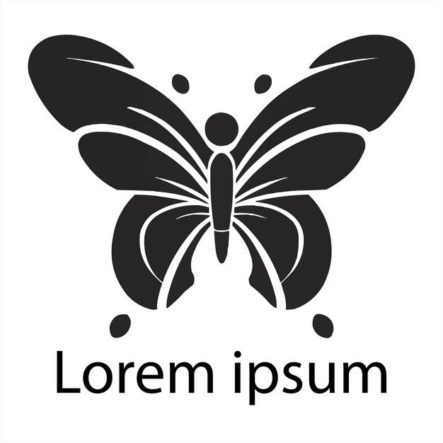 black_butterfly_logo_designe for your company